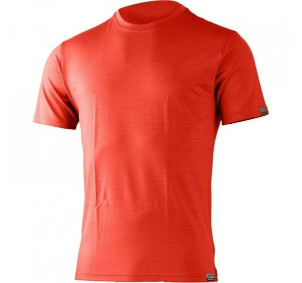 LASTING pánské merino triko CHUAN červené