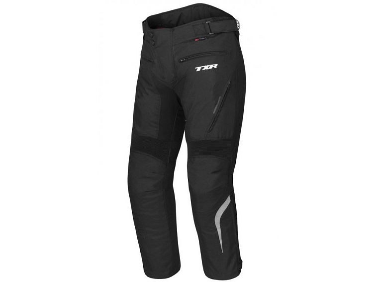 Zkrácené kalhoty na motorku TXR Rival černé