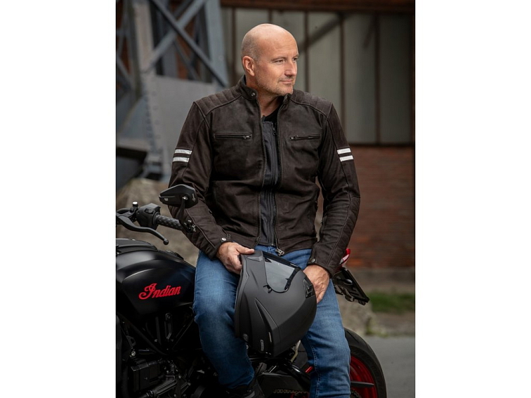 Bunda na motorku TXR Nevada hnědá