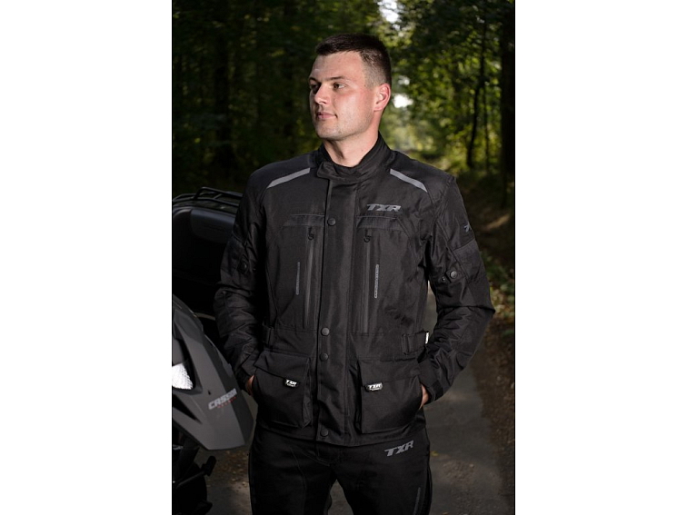 Bunda na motorku TXR Visper černá
