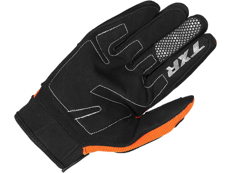 Rukavice na motorku TXR Rush černo-oranžové
