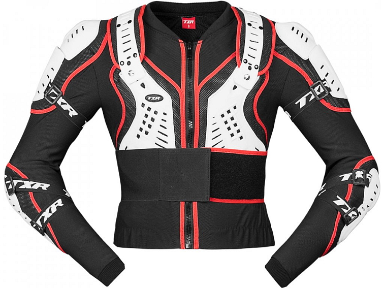 Dětský chránič těla TXR Guard bílo-černo-červený