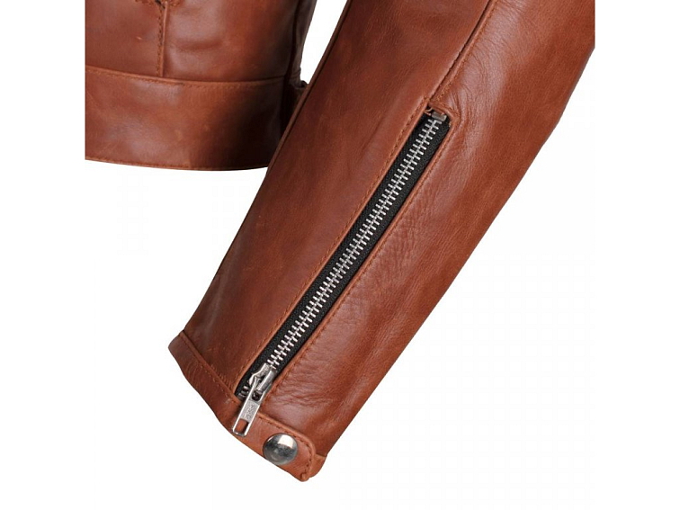 Dámská kožená bunda na motorku TXR Carmen hnědá