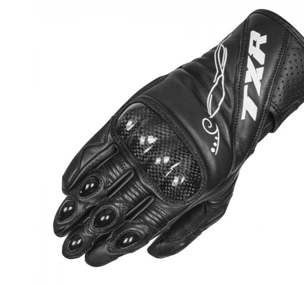 Dámské rukavice na motorku TXR RS3 černé