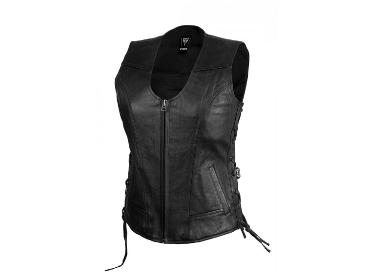 Dámská kožená vesta na motorku TXR Roxy