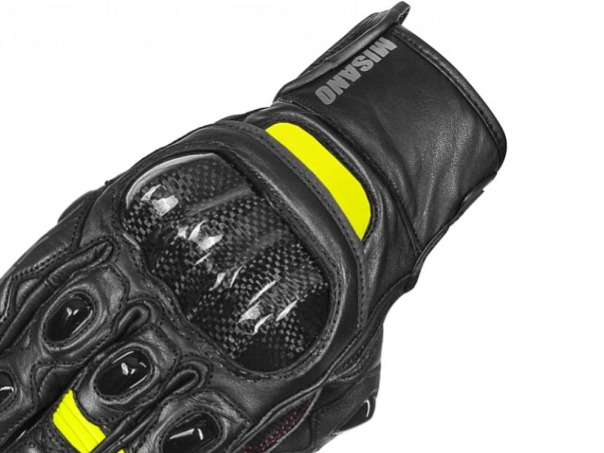 Rukavice na motorku TXR Misano černo-žluté