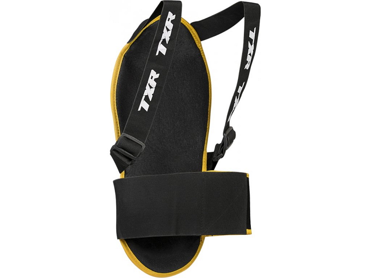 Dětský chránič páteře TXR Impact černo-fluo žlutý