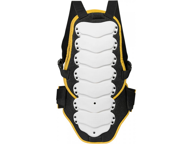 Chránič páteře TXR Impact bílo-černo-fluo žlutý