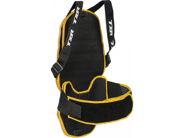 Chránič páteře TXR Impact bílo-černo-fluo žlutý