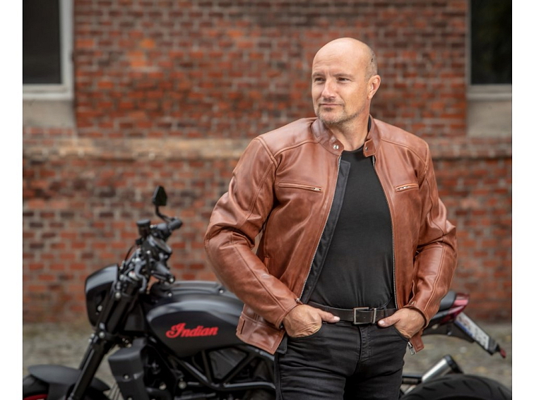Bunda na motorku TXR Ranger světle hnědá