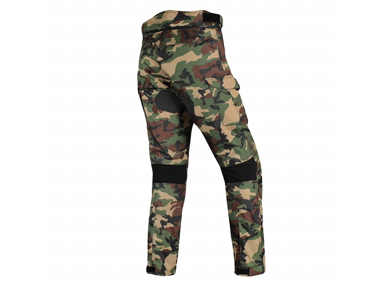 Kalhoty na motorku TXR Cargo 2 Camo zelené