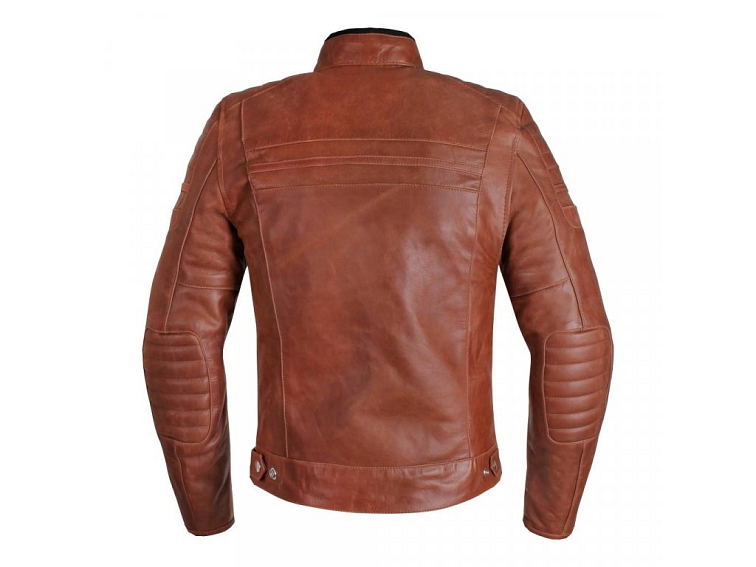 Dámská kožená bunda na motorku TXR Carmen hnědá