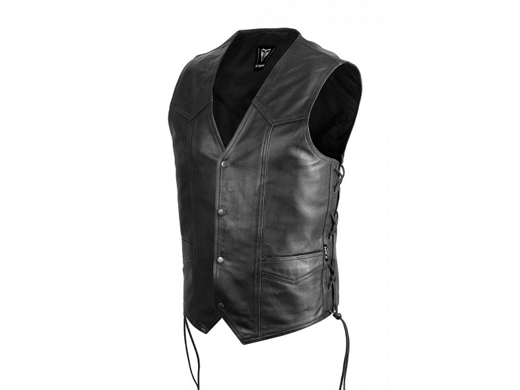 Kožená vesta na motorku TXR Road