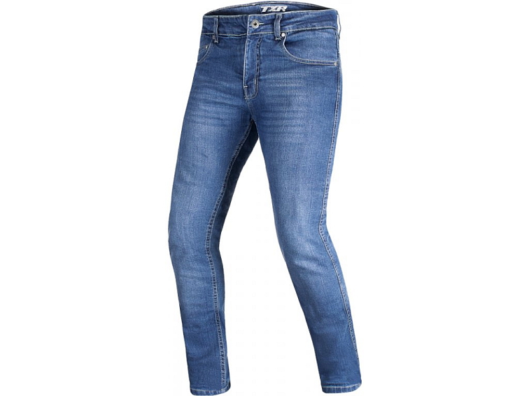 Jeansy na motorku TXR Sonic světle modré