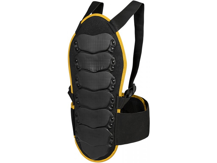 Dětský chránič páteře TXR Impact černo-fluo žlutý