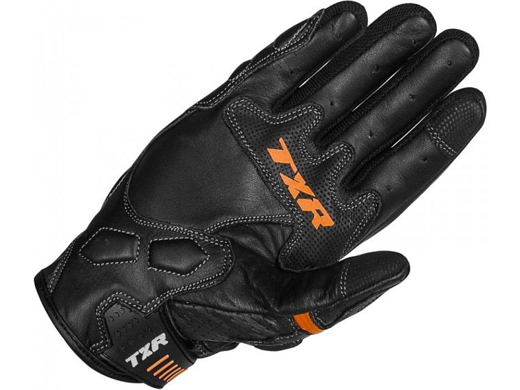 Rukavice na motorku TXR Hyper černo-oranžové