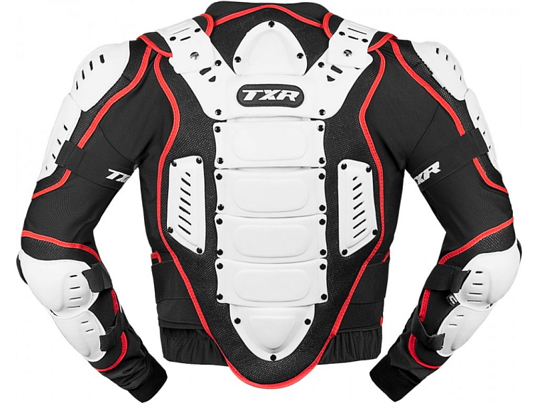 Chránič těla TXR Guard bílo-černo-červený