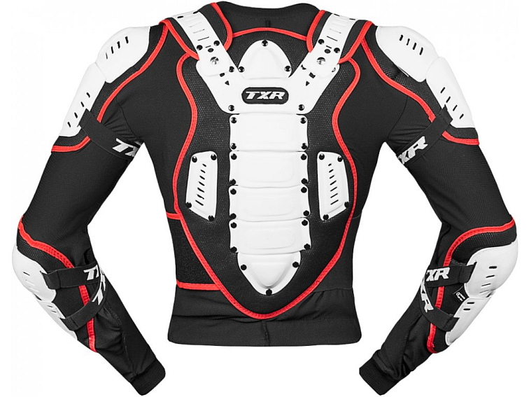 Dětský chránič těla TXR Guard bílo-černo-červený
