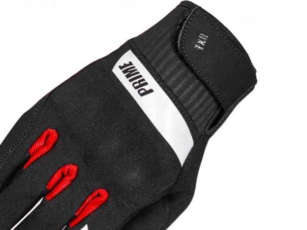 Rukavice na motorku TXR Prime černo-červené