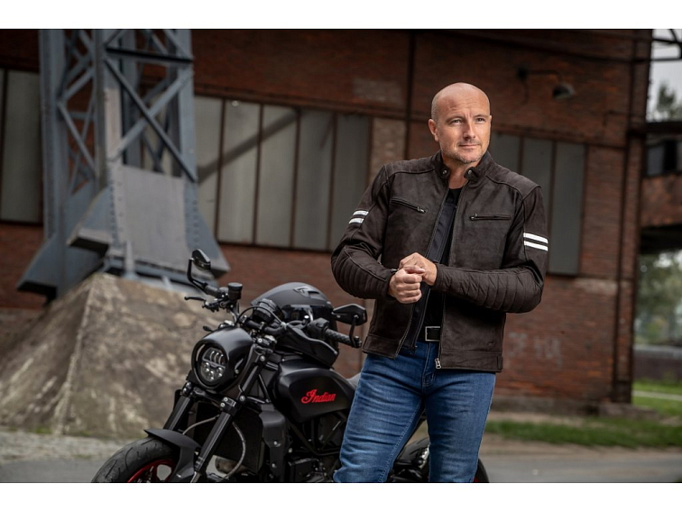 Bunda na motorku TXR Nevada hnědá