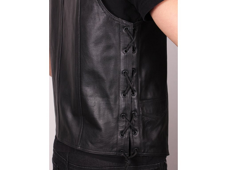 Kožená vesta na motorku TXR Road