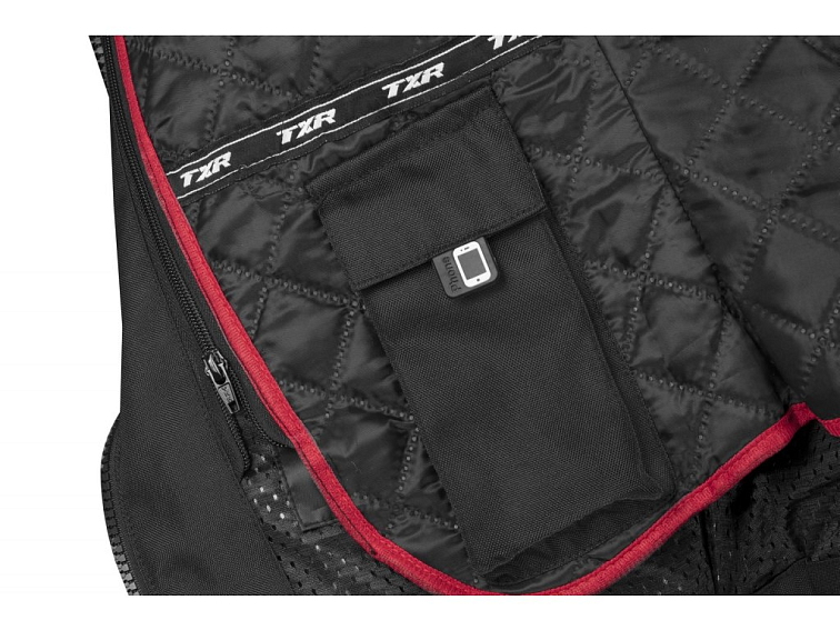 Dámská bunda na motorku TXR Elisa černo-bílá