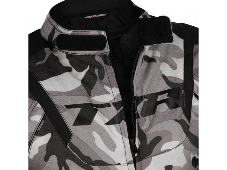 Bunda na motorku TXR Gunner Camo šedá