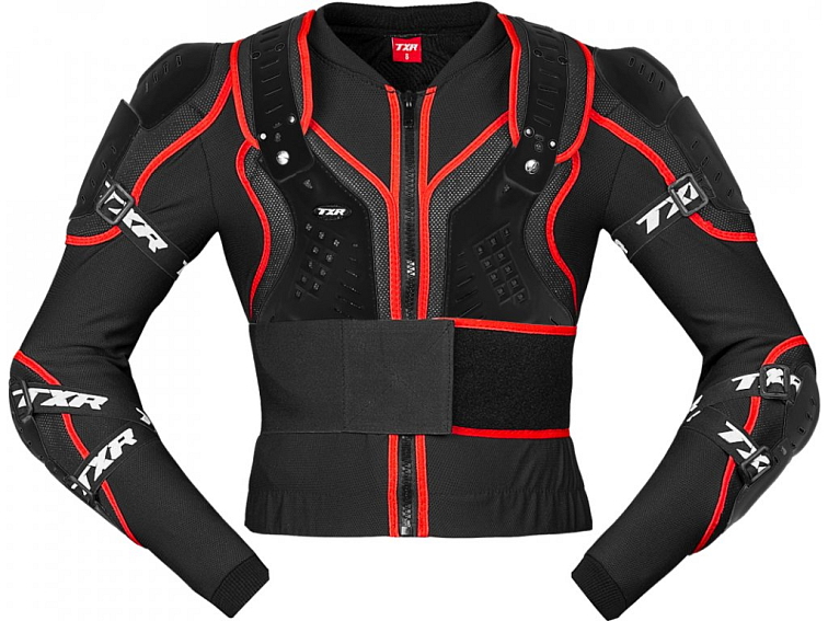 Dětský chránič těla TXR Guard černo-červený