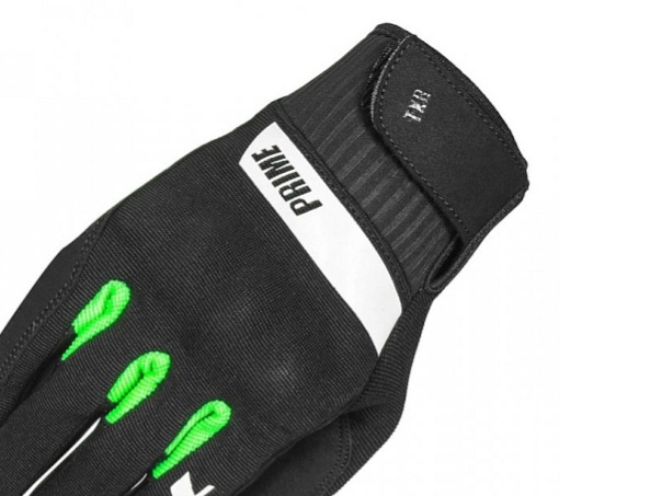 Rukavice na motorku TXR Prime černo-zelené