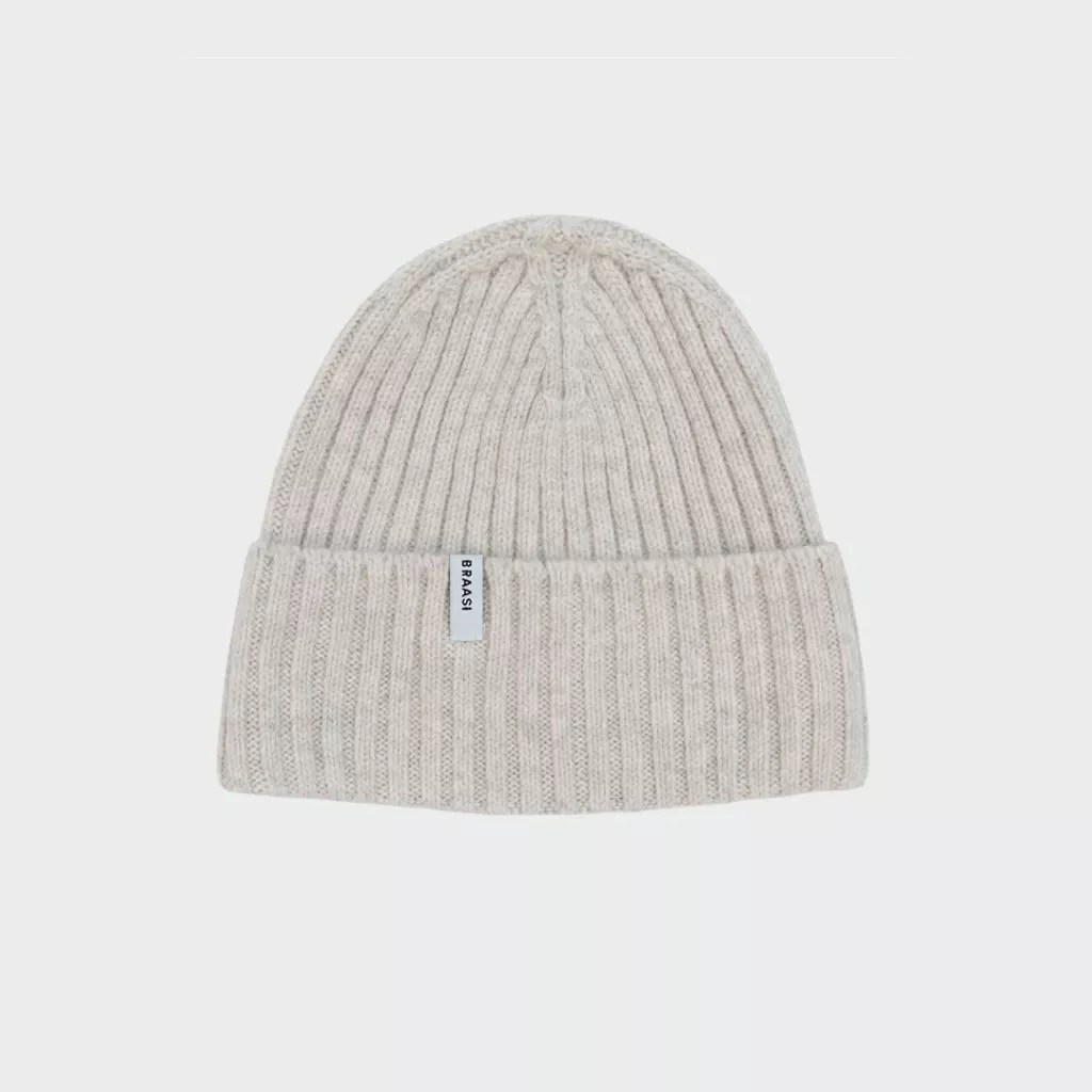 Vlněná čepice merino červená