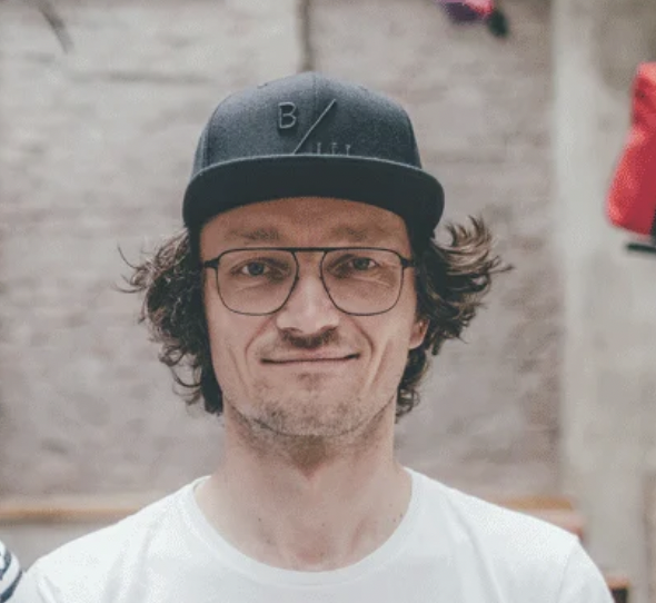 Vlněná čepice merino červená