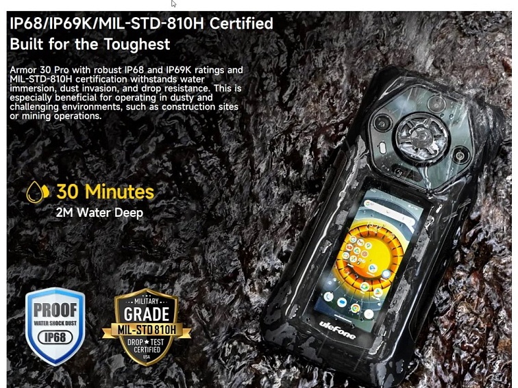 Ulefone Armor 30 PRO