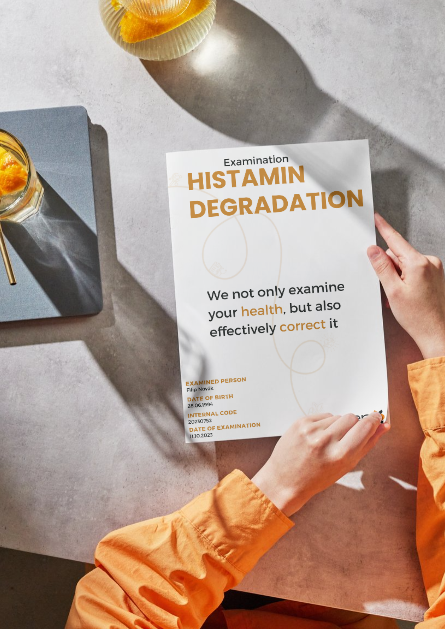 DEGRADACE HISTAMINU (THDC)