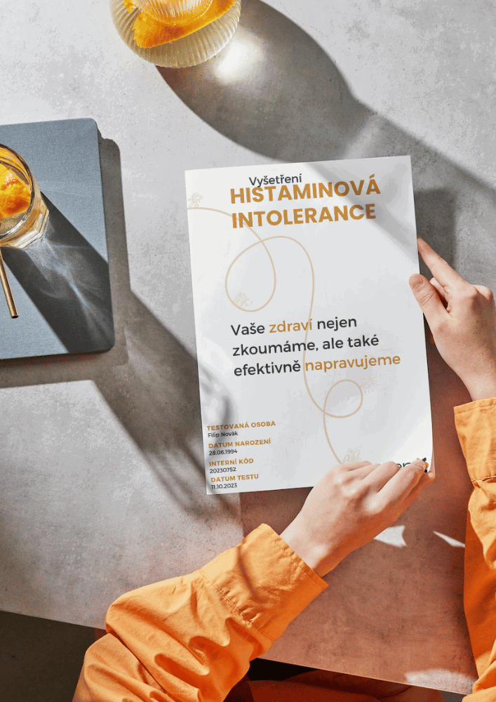 HISTAMINOVÁ INTOLERANCE