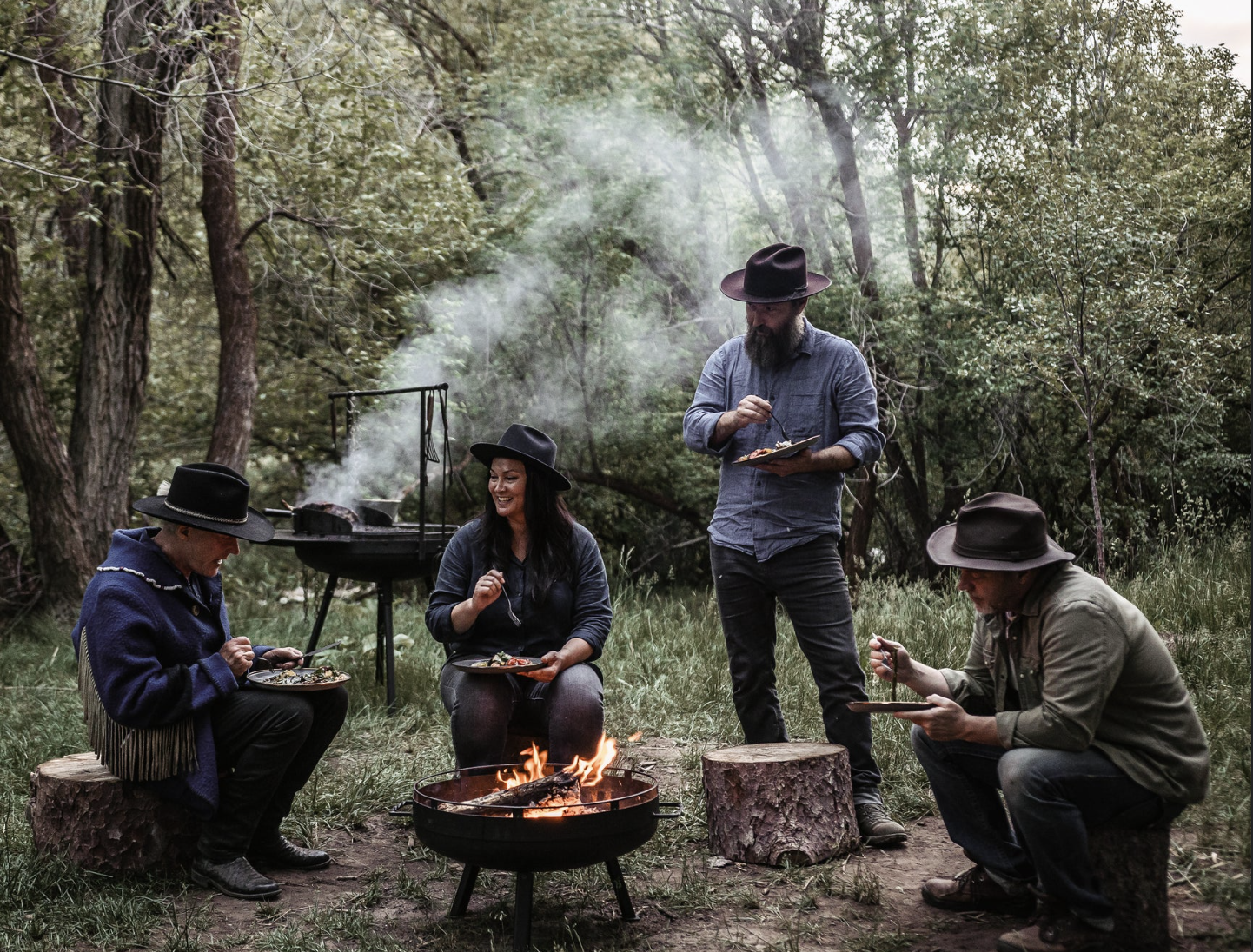 Grilovací ohniště Cowboy nízké