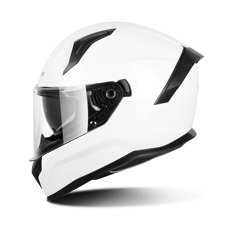 Integrálna helma na motorku TXR Raptor perleťovo biela