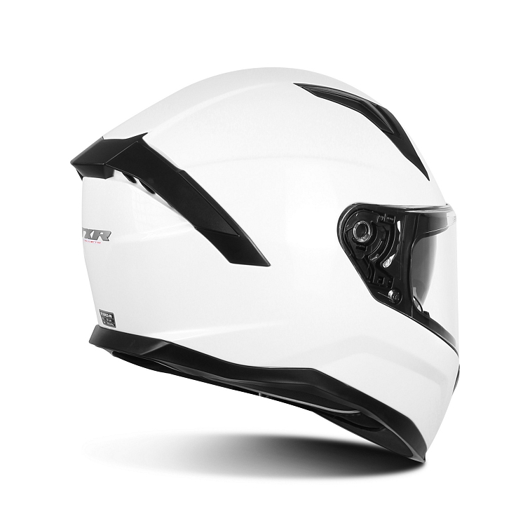Integrálna helma na motorku TXR Raptor perleťovo biela