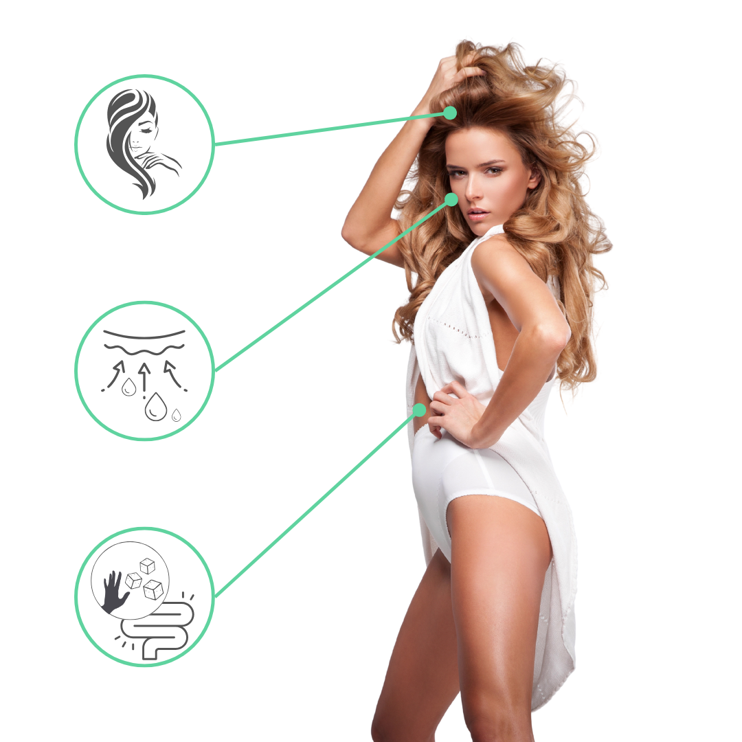 (A28) 3x ORIN SKINNY Collagen - 2x Jahoda 1x Čierna ríbezľa