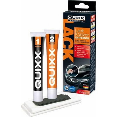 QUIXX odstraňovač škrabancov z laku 2x25g