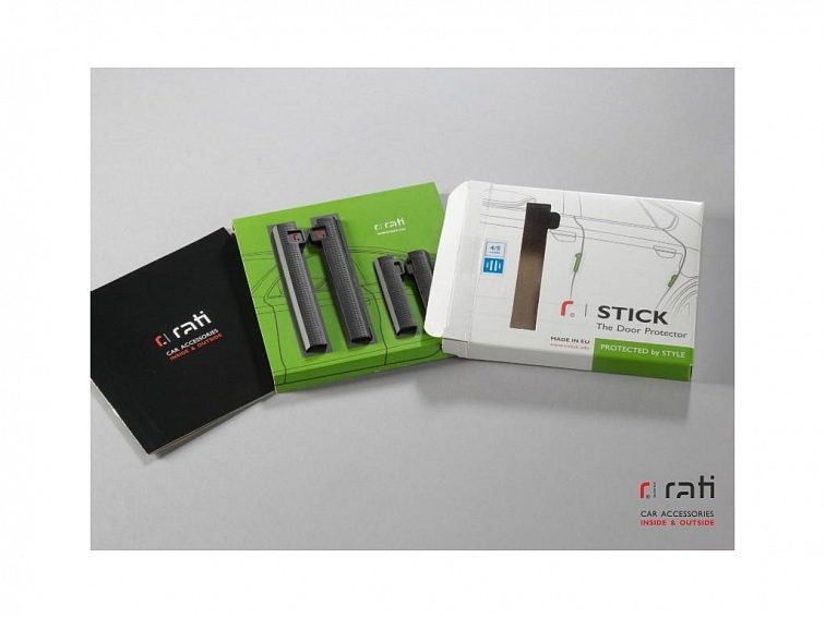 Chrániče dverí Rati-Stick - čierny
