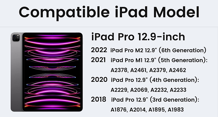 Invzi® MagFree PRO iPad Pro Stojan 12,9"