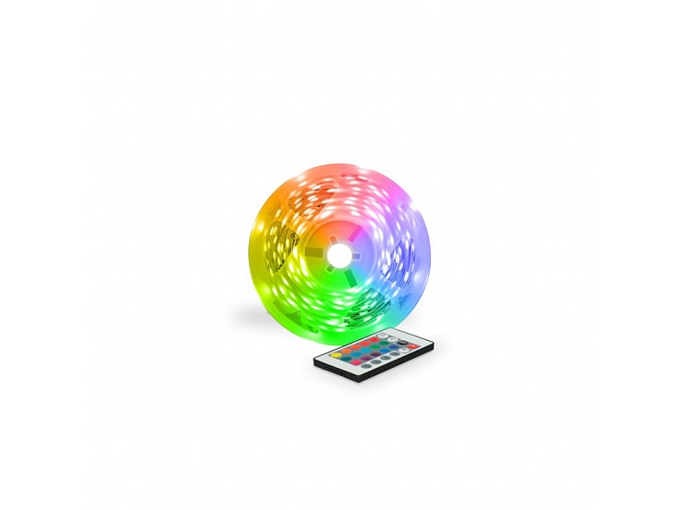 Ksix Color LED pásik 5m, RGB, diaľkové ovládanie