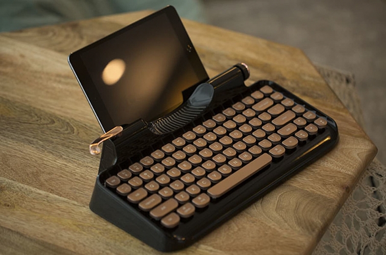 Rymek® vintage mechanická klávesnice