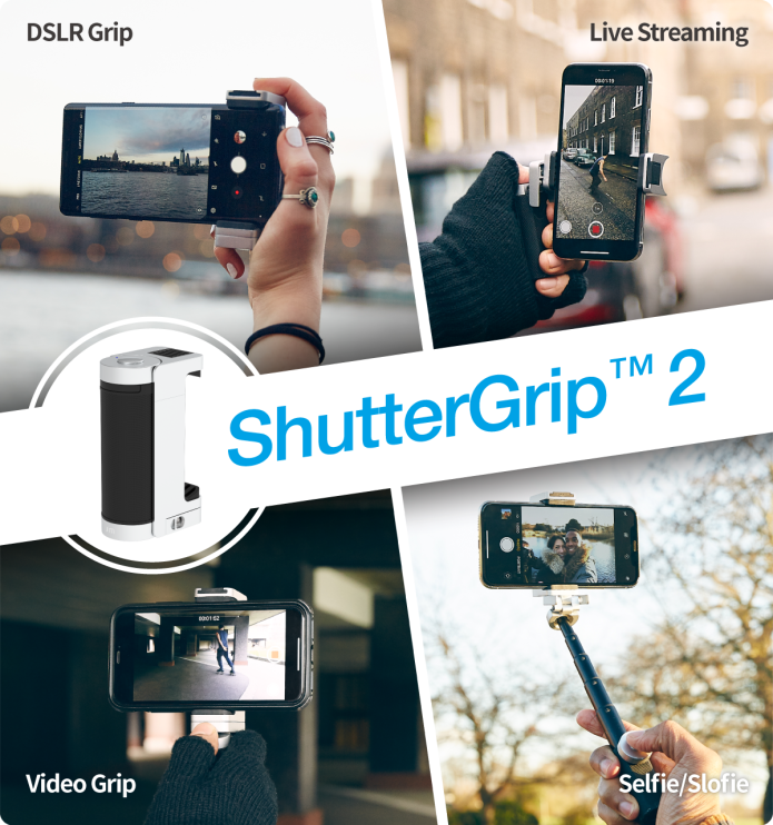 ShutterGrip 2® BT nástavec na fotenie