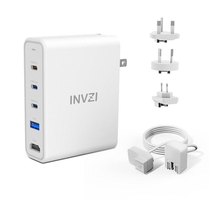Invzi® 9v1 100W GaN USB-C HUB