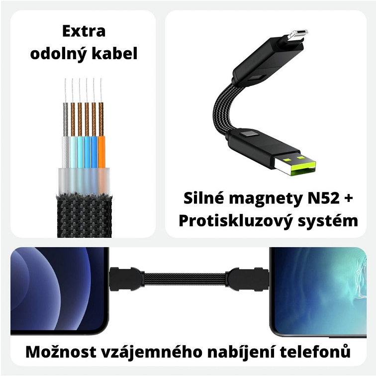 univerzálny kábel InCharge® X 100W