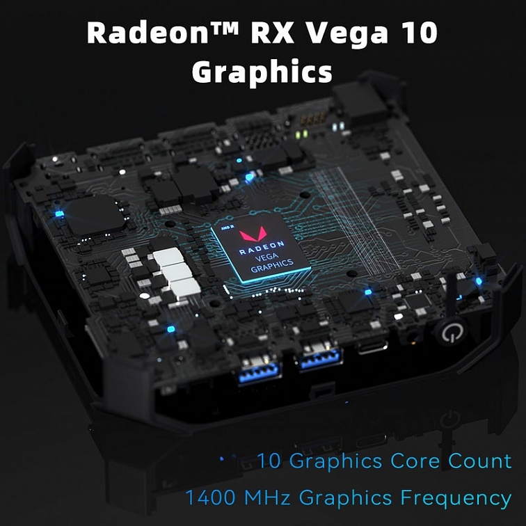 GMK NucBox4® AMD Ryzen 7 3750H