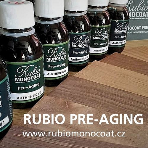 RUBIO PRE-AGING - NEREAKTIVNÍ NÁTĚR PRO STARŠÍ VZHLED DŘEVA