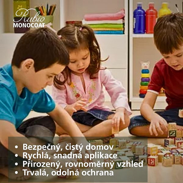 Rubio Monocoat Oil Plus 2C PURE - bezbarvý olej s akcelerátorem