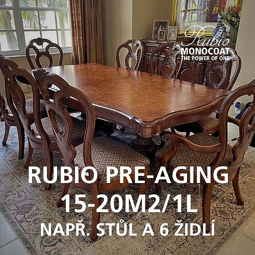 RUBIO PRE-AGING - NEREAKTIVNÍ NÁTĚR PRO STARŠÍ VZHLED DŘEVA
